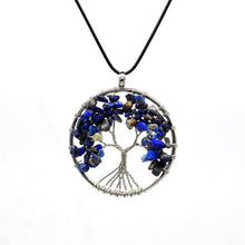Load image into Gallery viewer, 7 Chakra Tree Of Life Necklace