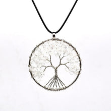 Load image into Gallery viewer, 7 Chakra Tree Of Life Necklace