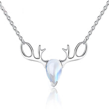 Load image into Gallery viewer, Crystal Deer Necklaces